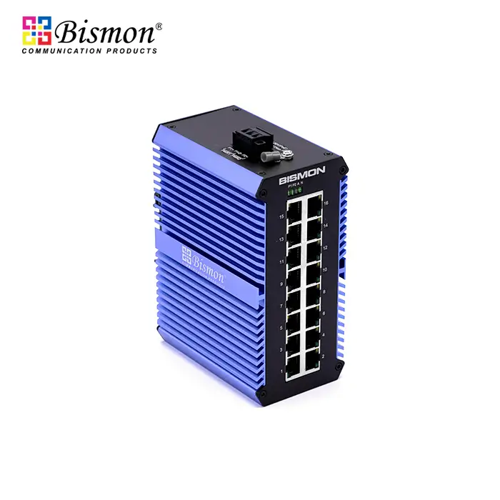 16x10/100/1000Base-T Industrial Switch Unmanaged
